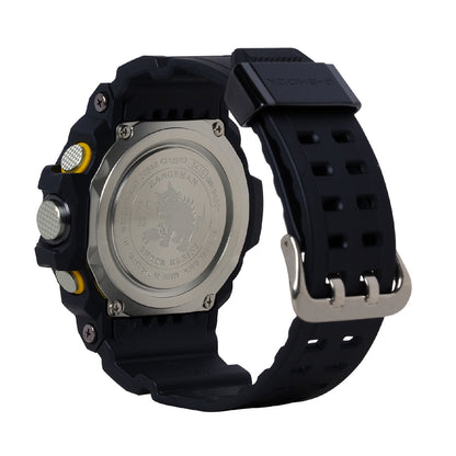 G-Shock Men's Rangeman Atomic Digital Black & Yellow Resin Watch with Black Resin Strap front view