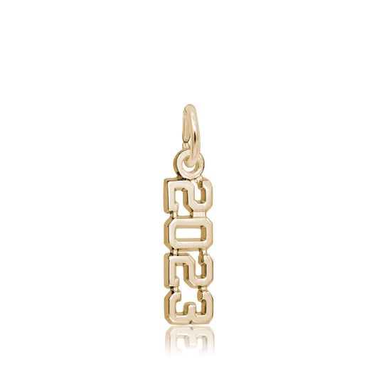 2023 Charm in 14K Yellow Gold