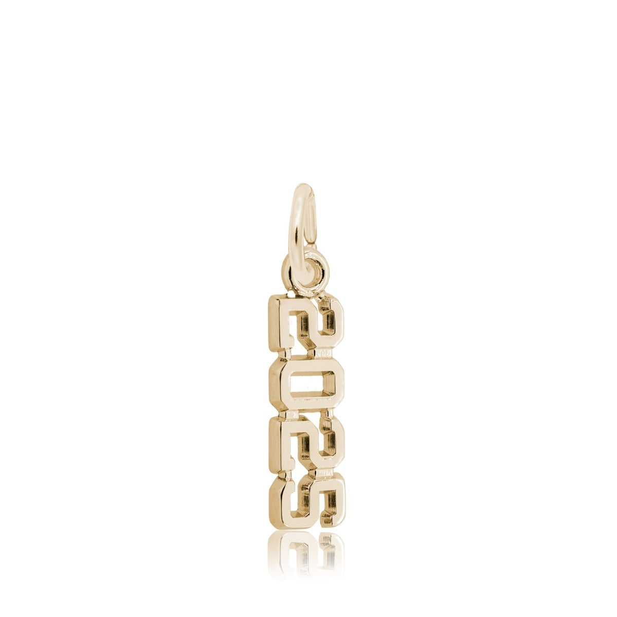 2025 Charm in 14K Yellow Gold