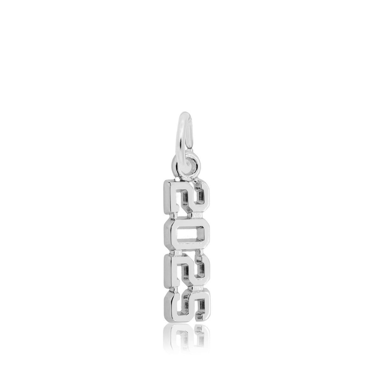 2025 Charm in Sterling Silver