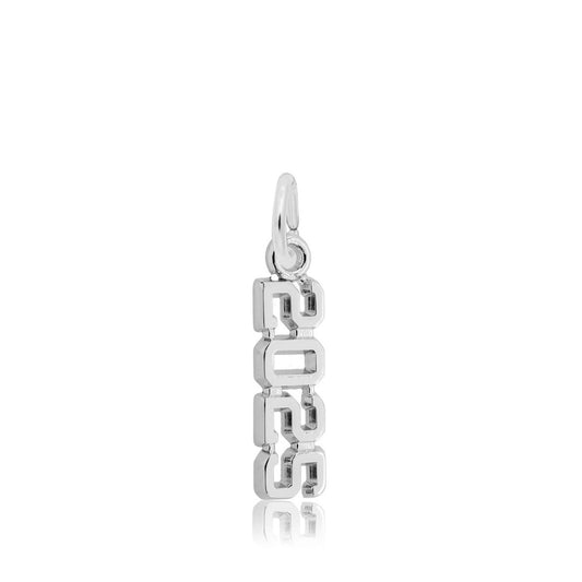 2025 Charm in Sterling Silver