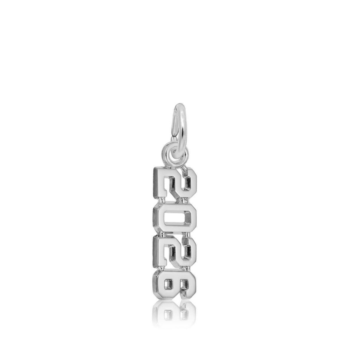 2026 Charm in Sterling Silver