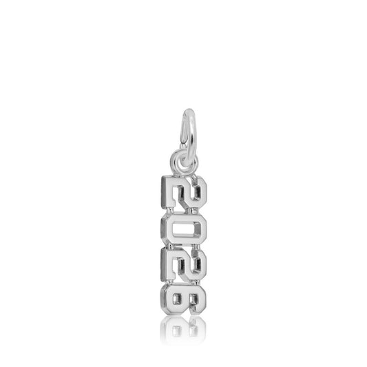 2026 Charm in Sterling Silver