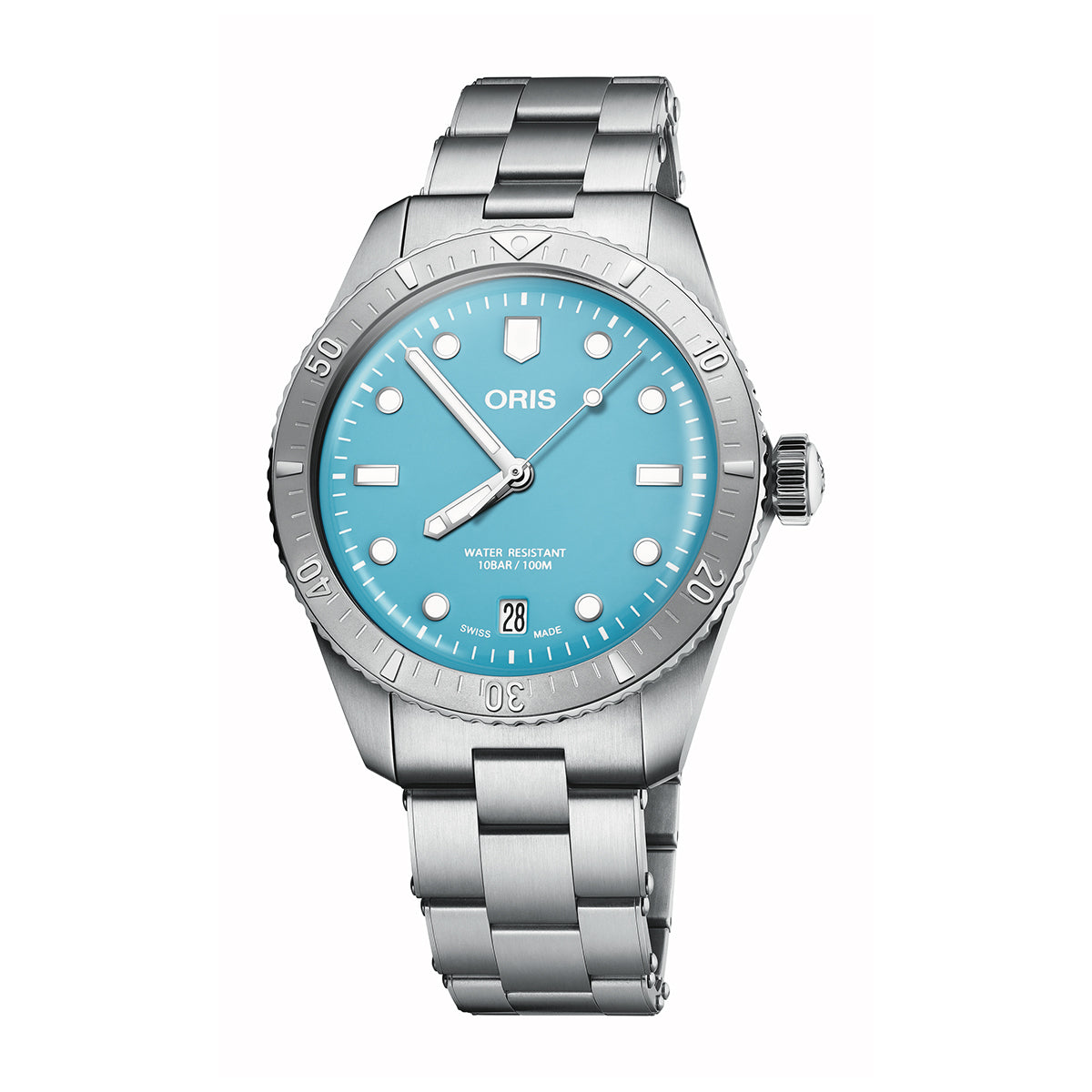 divers cotton candy automatic oris watch