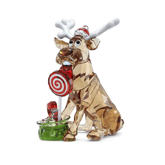 Swarovski Holiday Cheers Dulcis Reindeer Figurine