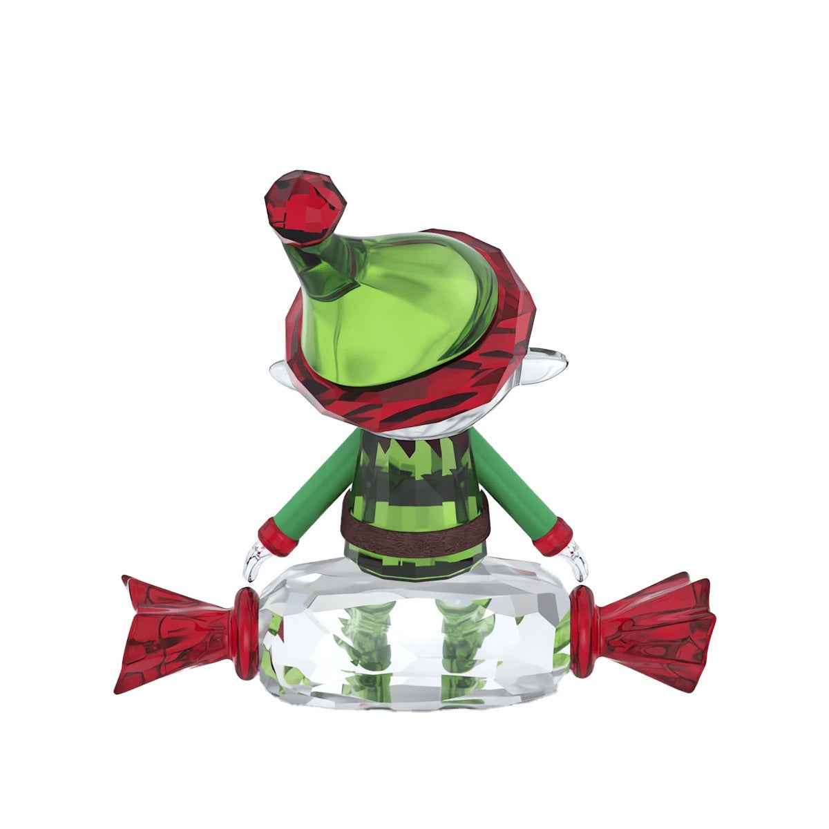 Swarovski Holiday Cheers Dulcis Elf Figurine close-up detail