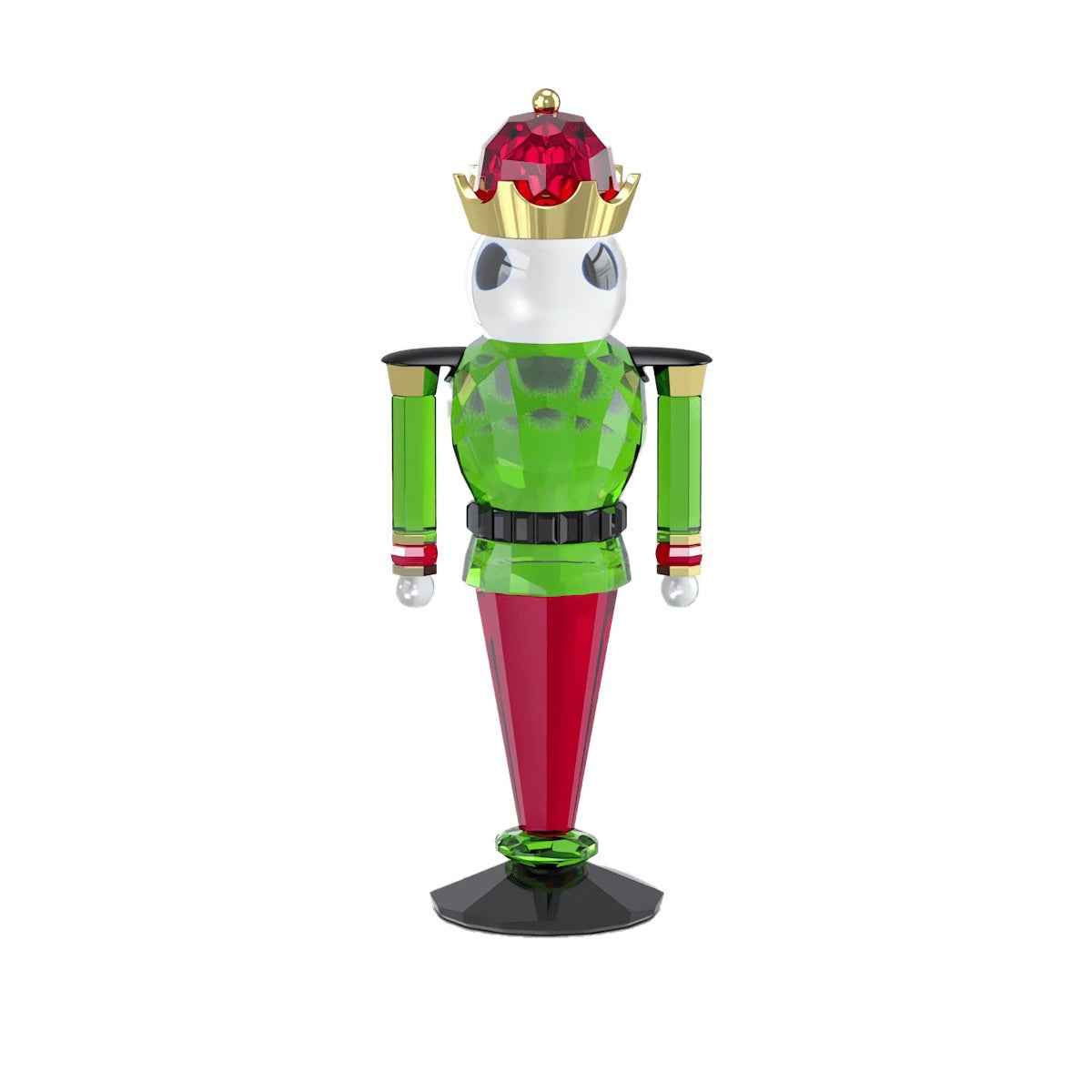 Swarovski Holiday Cheers Nutcracker Figurine close-up detail (2)