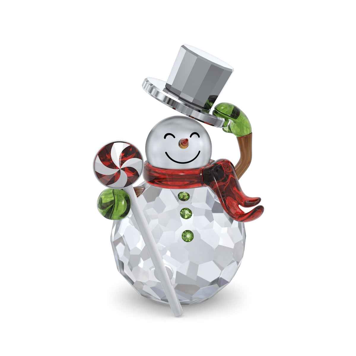 Swarovski Holiday Cheers Duclis Snowman Figurine
