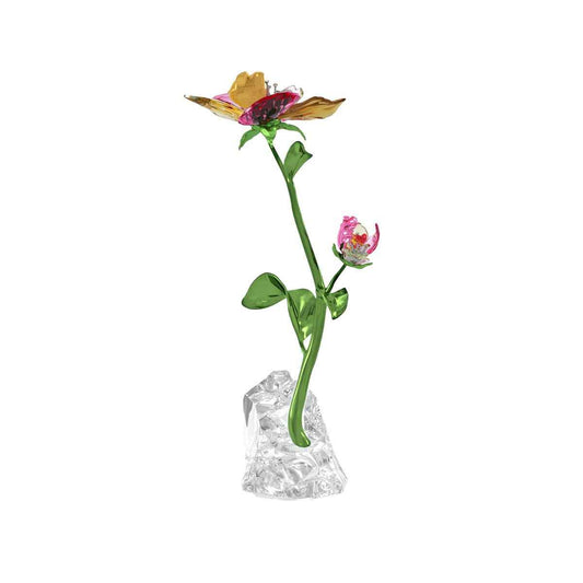 Swarovski Small Idyllia Flower Figurine