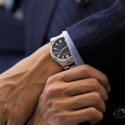 Citizen Men's TSUYOSA Automatic Stainless Steel Watch with Blue Dial full view