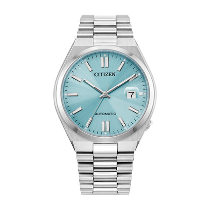 Citizen Men's TSUYOSA Automatic Stainless Steel Watch with Sky Blue Dial