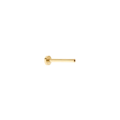 Revelry 18g 8mm Threadless Labret Back in 14K Yellow Gold