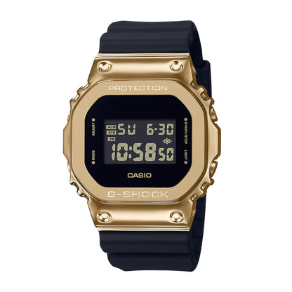 G-Shock Men's G-Steel Digital Gold-Tone Stainless Steel Watch with Black Resin Strap