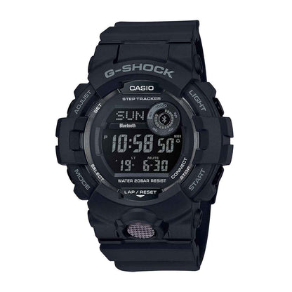 G-Shock Men's Move Digital Black Stainless Steel Watch with Black Dial & Resin Strap
