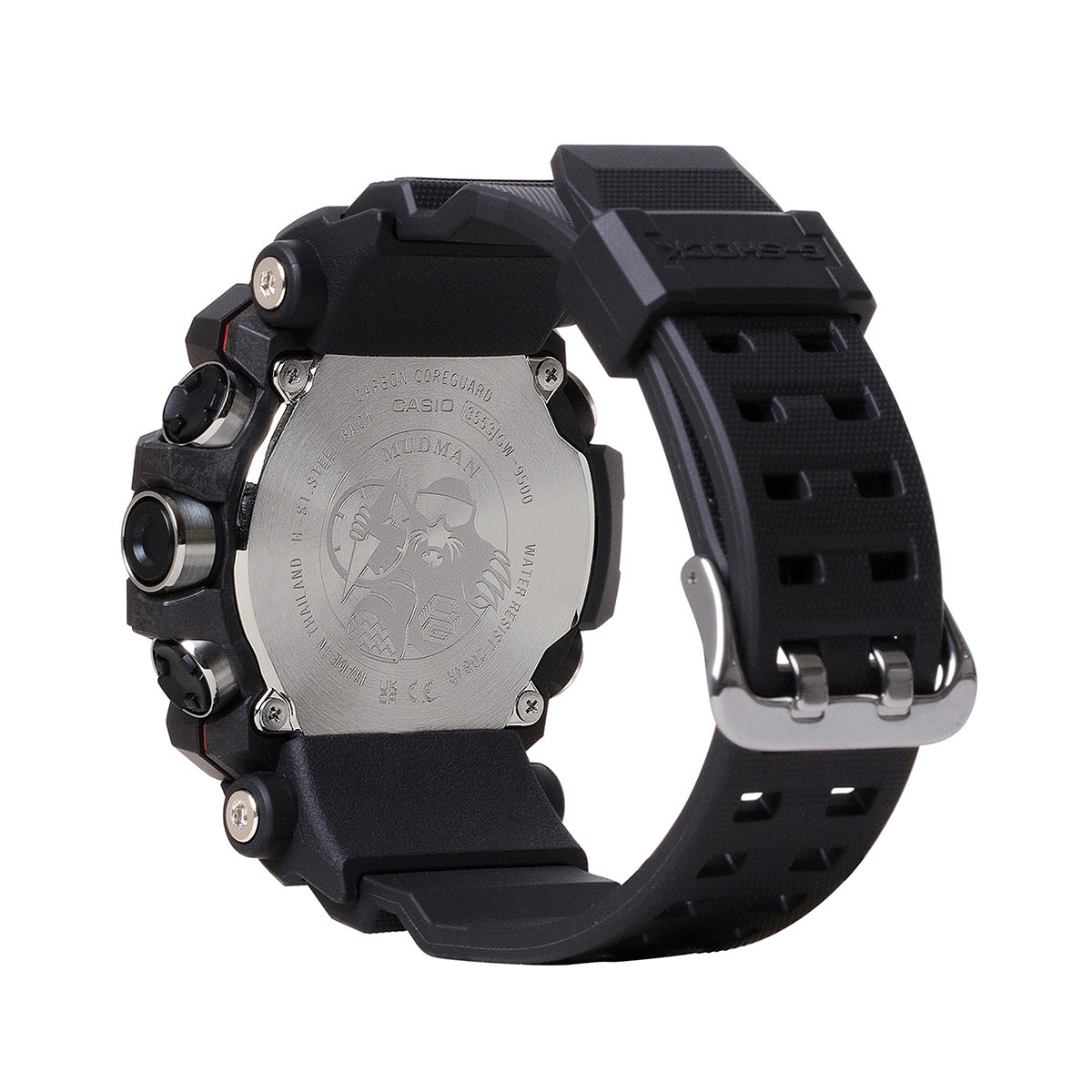 G-Shock Men's Mudman Digital Black Resin Watch front view