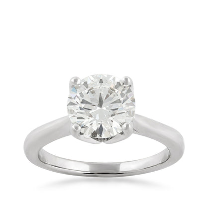 Adamante 3 ct. tw. Lab-Grown Round Brilliant Diamond Solitaire Engagement Ring in 14K White Gold (2)