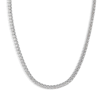 Adamante 10 ct. tw. Lab-Grown Diamond 16-inch Tennis Necklace in 14K White Gold