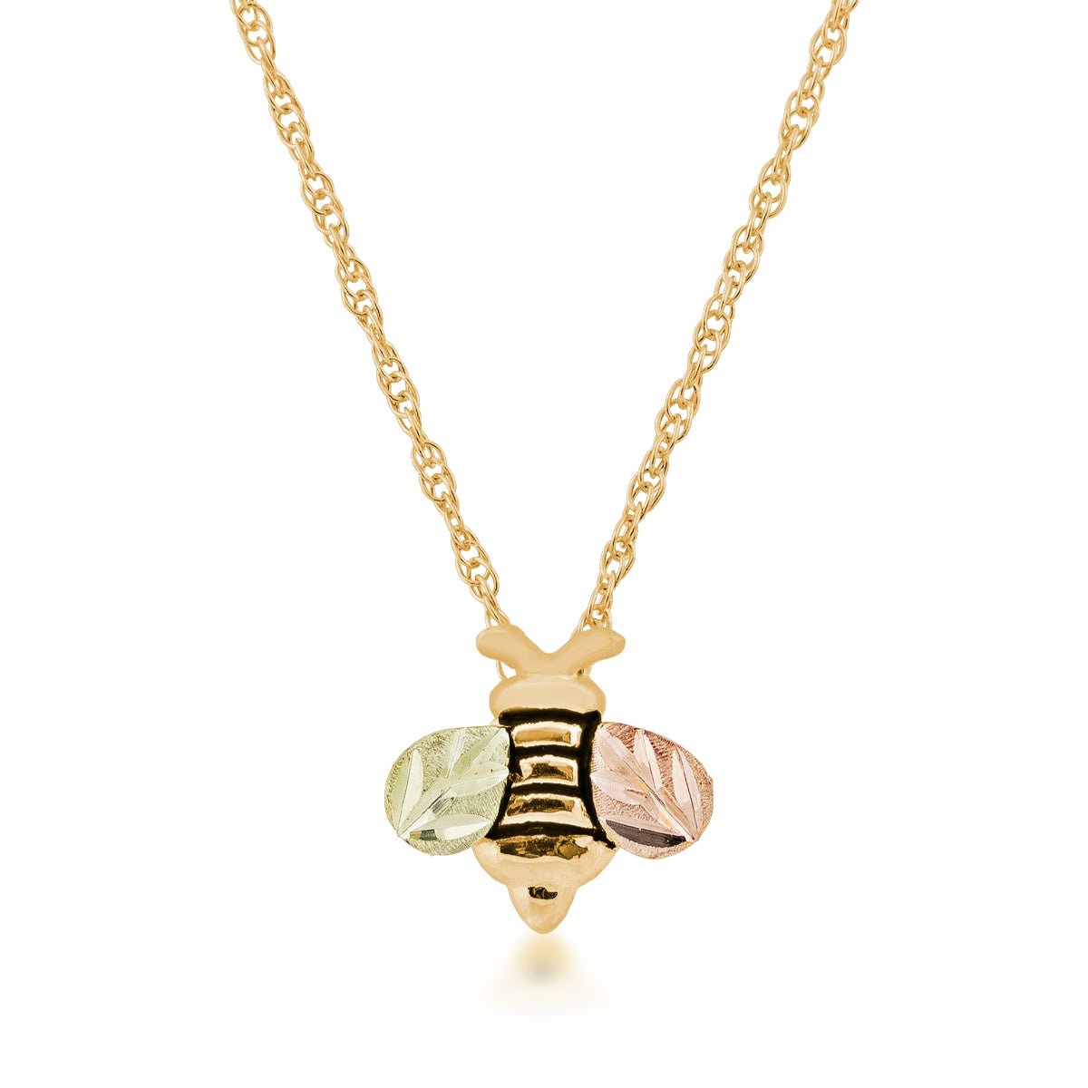 Black Hills Gold Bee Pendant in 10K Yellow Gold