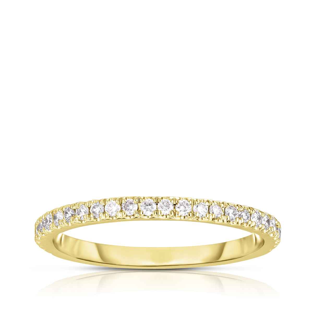 Brilliantly Yours 1/5 ct. tw. Diamond Wedding Band in 14K Yellow Gold