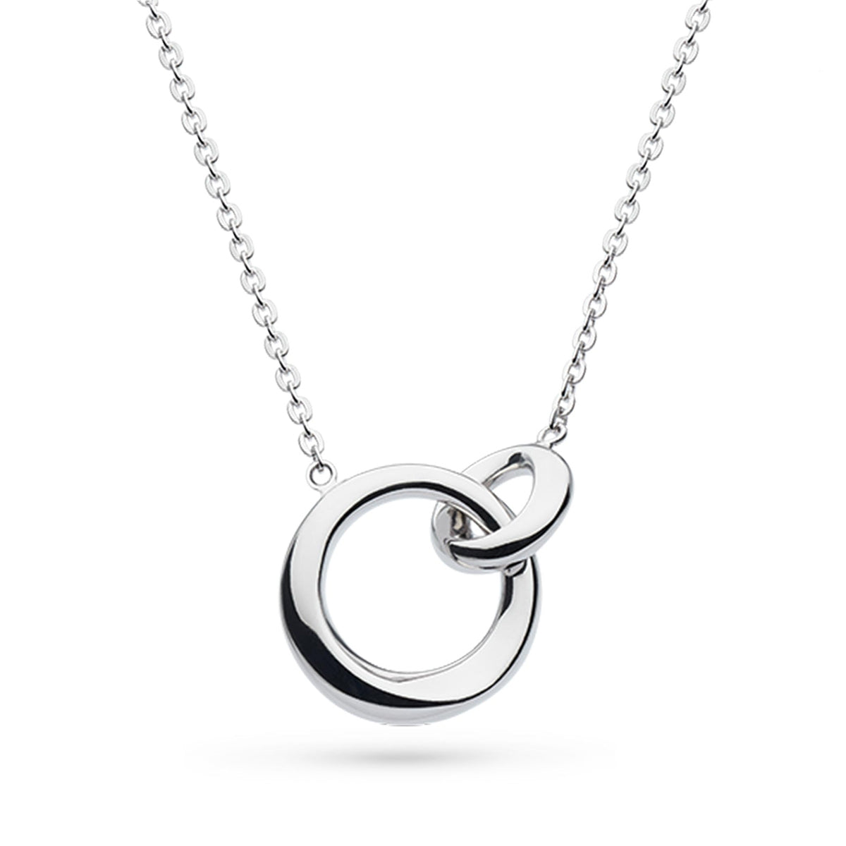 Kit Heath Linked Circle Necklace in Sterling Silver