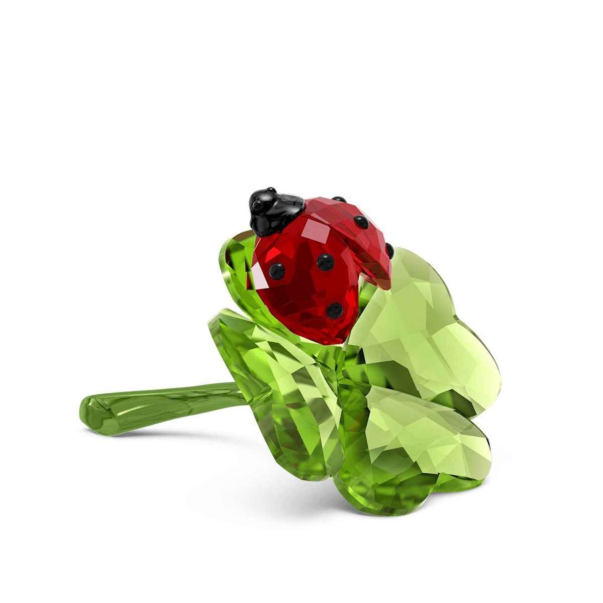Swarovski Ladybug & Clover Figurine