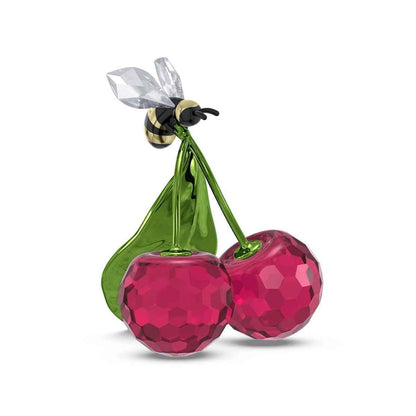 Swarovski Idyllia Bee & Cherry Figurine