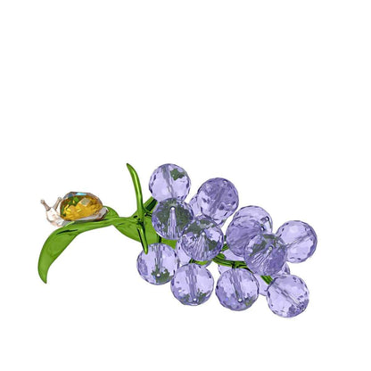 Swarovski Snail & Blueberries Figurine close-up detail