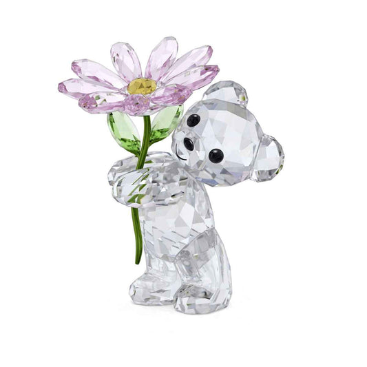 Swarovski Kris Bear A Daisy For You Figurine