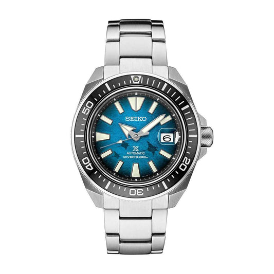 Seiko Men's Prospex Automatic Stainless Steel Watch with Blue Dial (3)