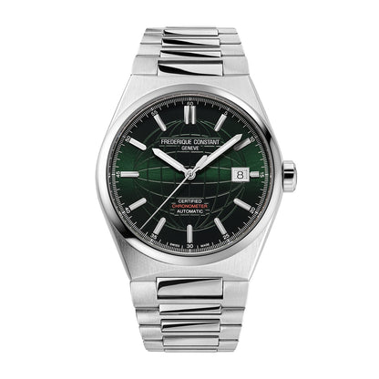Frederique Constant Men's Highlife Automatic Stainless Steel Watch with Green Dial (2)