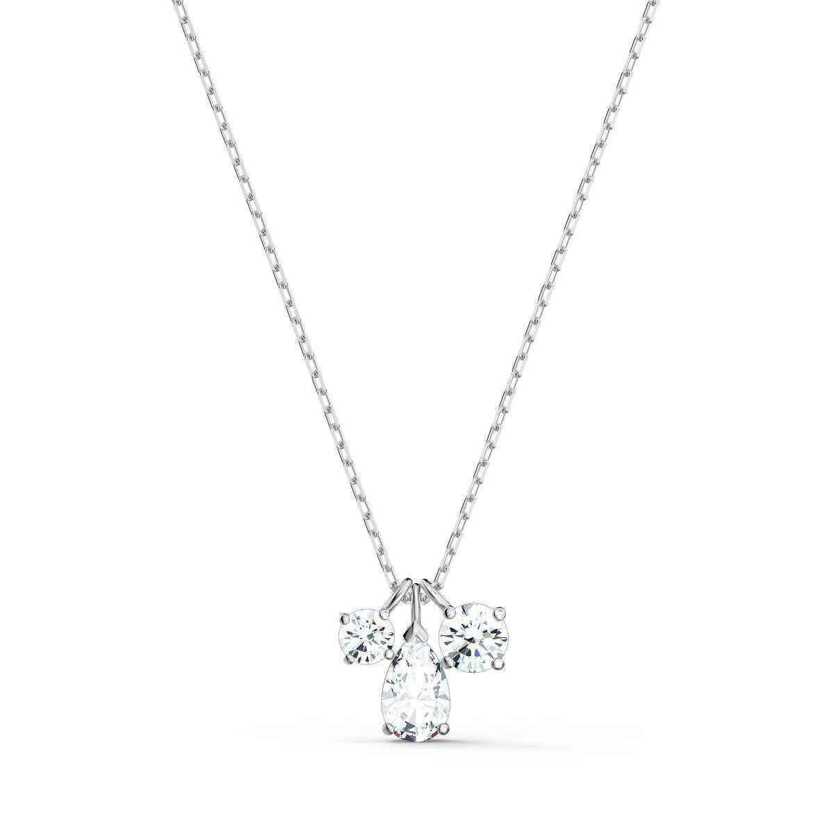 Swarovoski Attract White Cluster Pendant