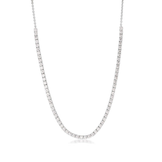2 ct. tw. Diamond Tennis Necklace in 14K White Gold