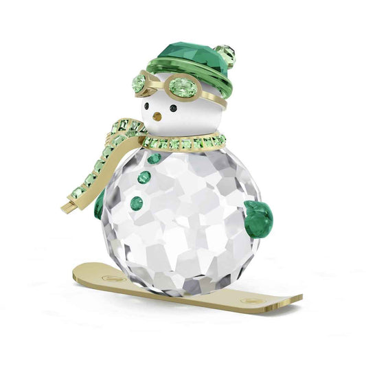 Swarovski Holiday Cheers Dulcis Crystal Snowman Figurine