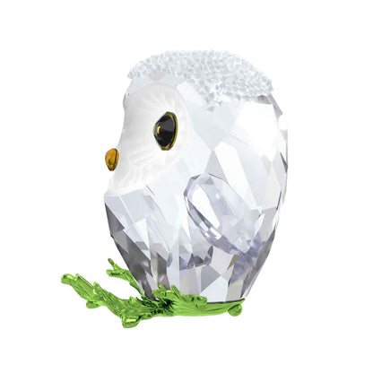 Swarovksi Idyllia Baby Owl Figurine front view