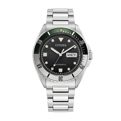 Citizen Men's Sport Automatic Stainless Steel Watch with Black Dial