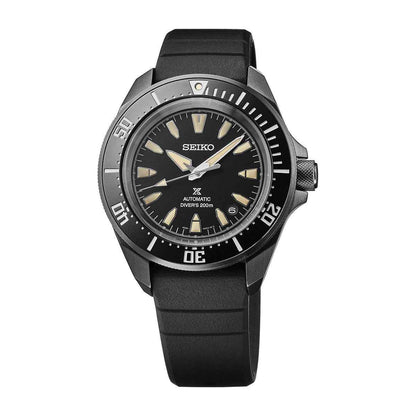 Seiko Men's Prospex Automatic Black Stainless Steel Watch with Black Dial (2)