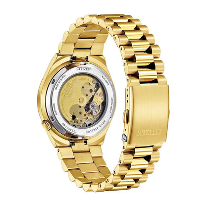 Citizen Men's Tsuyosa Automatic Gold-Tone Stainless Steel Watch with Green Dial