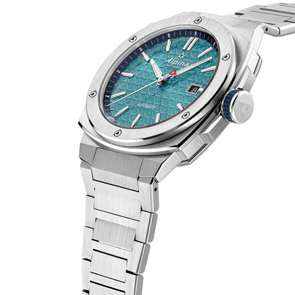 Alpina Men's Alpiner Extreme Automatic Stainless Steel Watch with Blue Dial front view