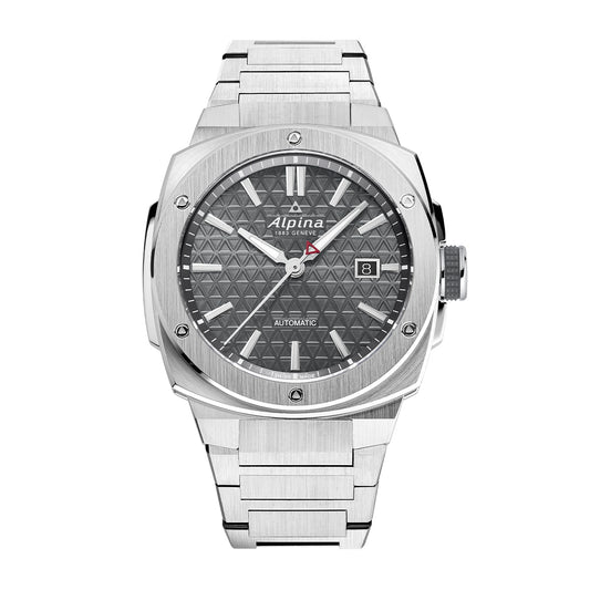 Alpina Men's Alpiner Extreme Automatic Stainless Steel Watch with Black Dial