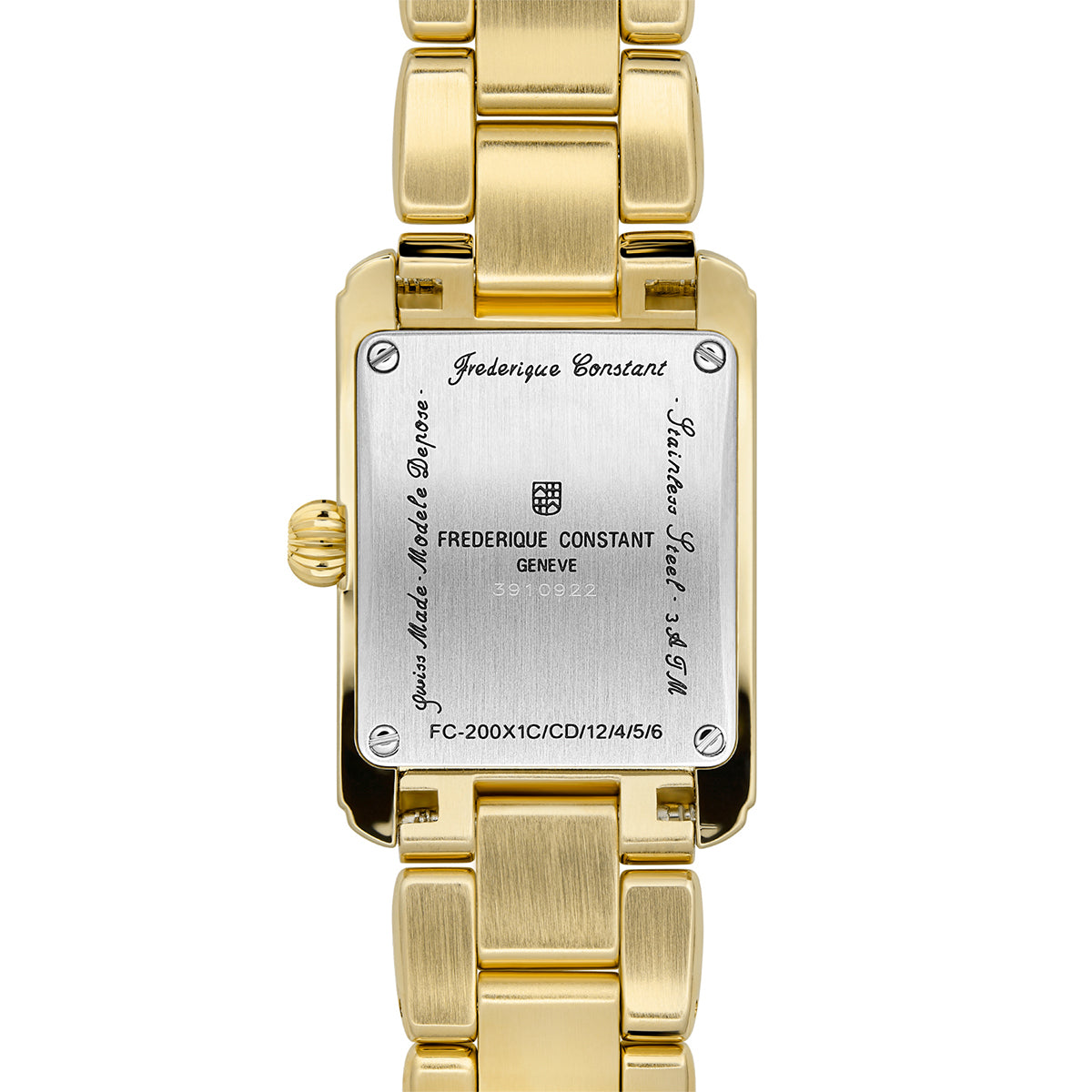 Frederique Constant quartz gold watch ladies' alt 2