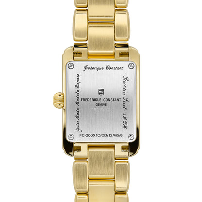 Frederique Constant quartz gold watch ladies' alt 2