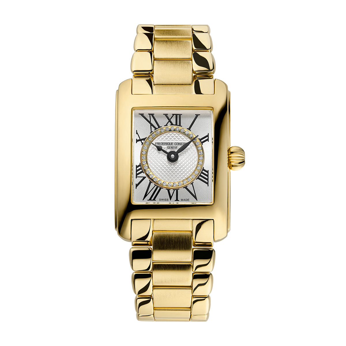 Frederique Constant quartz gold watch ladies'