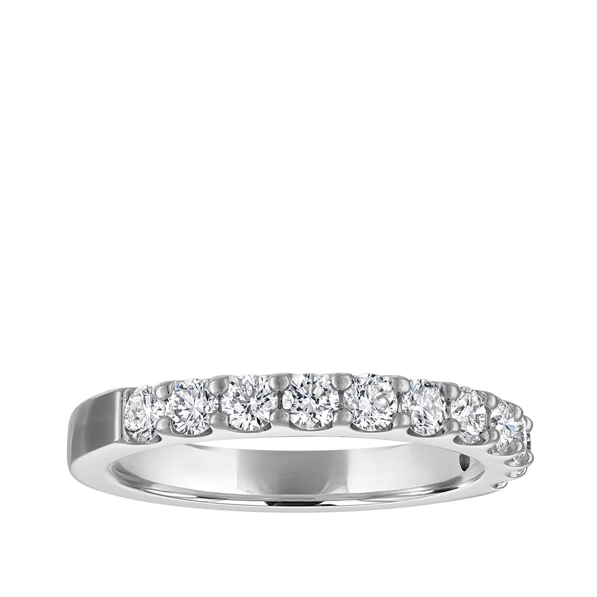 1/5 ct. tw. Diamond Anniversary Ring in 14K White Gold