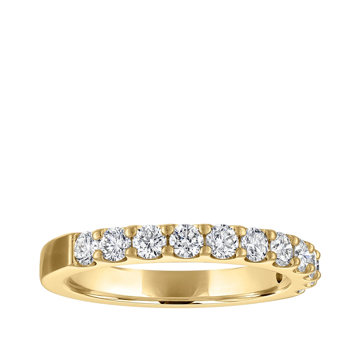 1/5 ct. tw. Diamond Anniversary Ring in 14K Yellow Gold