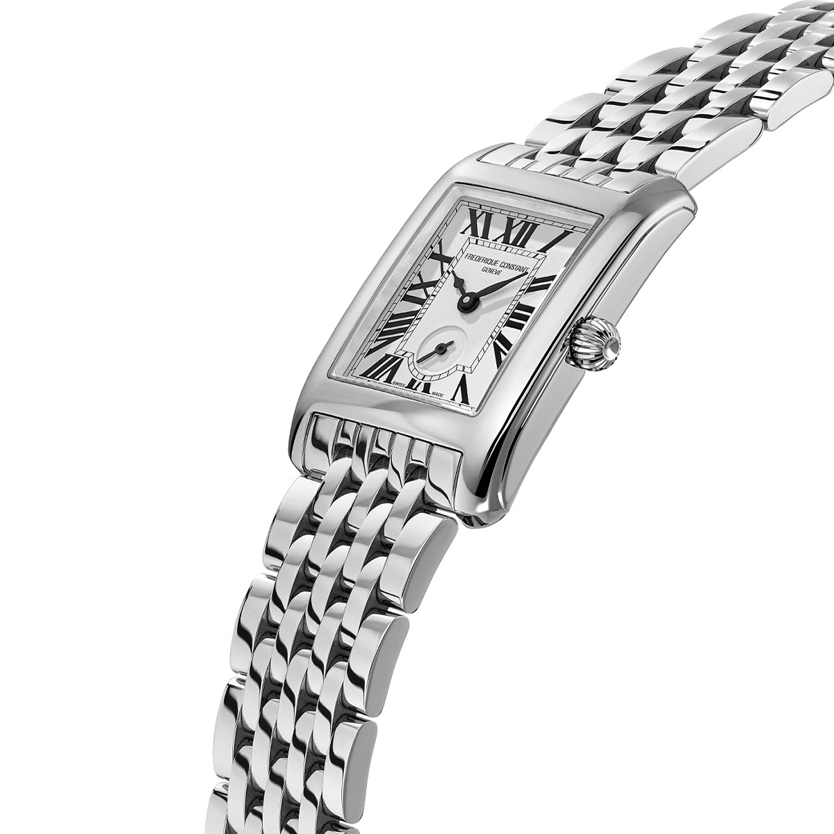 Frederique Constant quartz rectangle watch alt