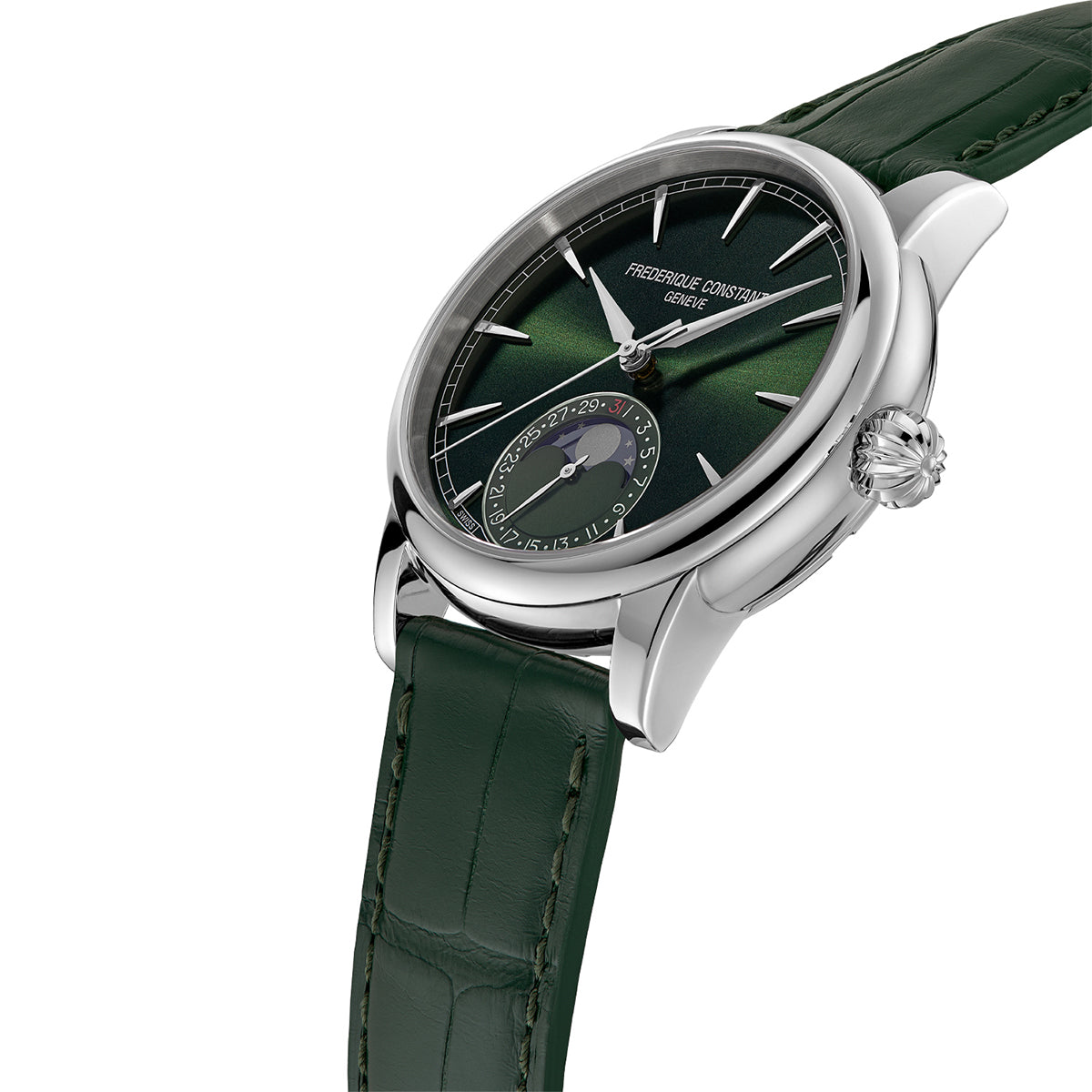 Frederique Constant green automatic watch alt