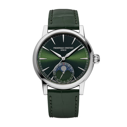 Frederique Constant green automatic watch
