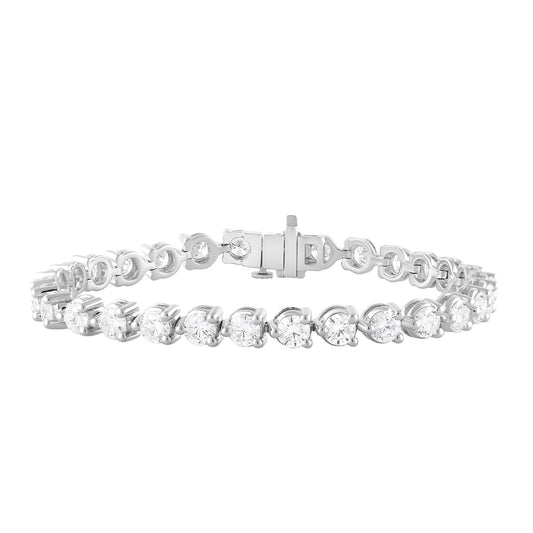 Adamante 12 ct. tw. Lab-Grown Diamond Tennis Bracelet in 14K White Gold