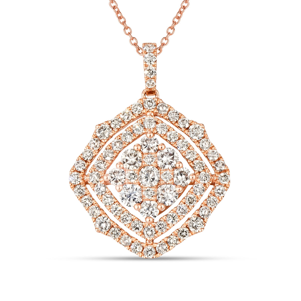 Le Vian 1-5/8 ct. tw. Nude Diamond Pendant in 14K Strawberry Gold