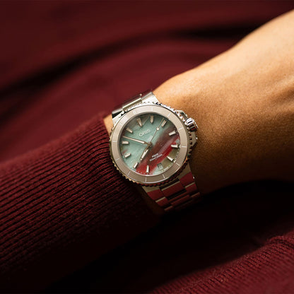 multicolor dial oris automatic watch
